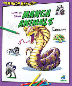 Cover Art for How to Draw Manga Animals