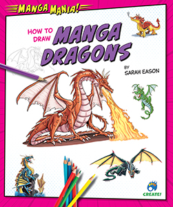 Cover Art for How to Draw Manga Dragons