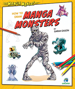 Cover Art for How to Draw Manga Monsters