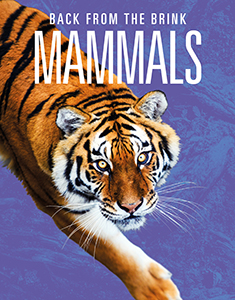 Cover Art for Mammals: Back from the Brink