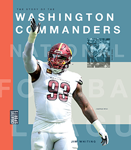 Cover Art for The Story of the Washington Commanders
