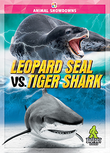 Cover Art for Leopard Seal vs. Tiger Shark