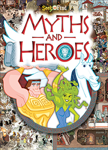 Cover Art for Myths and Heroes