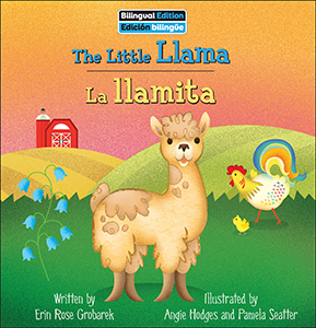 Cover Art for The Little Llama / La llamita